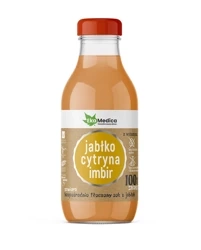 EKAMEDICA SOK JABŁKO, CYTRYNA, IMBIR 300ML