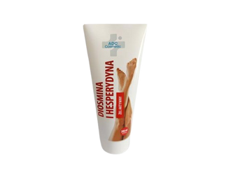 Żel aktywny, Diosmina i Hesperydyna, na żylaki, ciężkie nogi, 200 ml