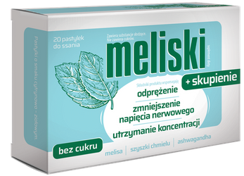 MELISKI + SKUPIENIE 20PASTYLEK DO SSANIA