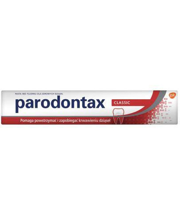 PARODONTAX CLASSIC PASTA DO ZĘBÓW 75G