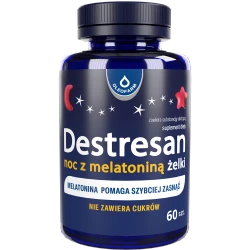 DESTRESAN NOC Z MELATONINĄ ŻELKI 60SZTUK
