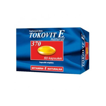 TOKOVIT E 370 NATURAL 60KAPSUŁEK
