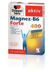 DOPPELHERZ AKTIV MAGNEZ-B6 FORTE 400MG 30TABLETEK