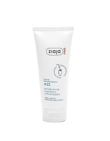 ZIAJA MED AZS EMULSJA DO RĄK ŁAGODZĄCO-NATŁUSZCZAJĄCA 100ML