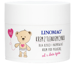 Linomag, krem z tlenkiem cynku dla dzieci, 50 ml