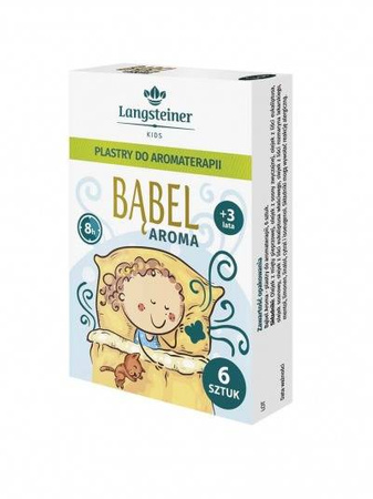 BĄBEL AROMA PLASTRY DO AROMATERAPII 6SZTUK