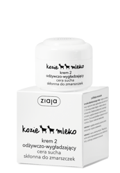 ZIAJA KREM KOZIE MLEKO 2 ODŻYWCZO-WYGŁADZAJĄCY 50ML