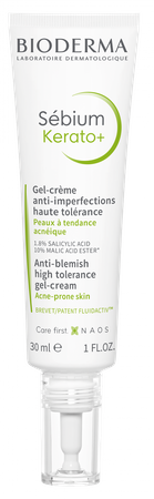 BIODERMA SEBIUM KERATO+ ŻEL-KREM P/TRĄDZIKOWY 30ML