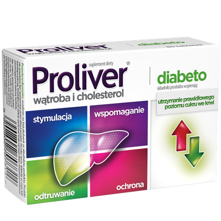 PROLIVER DIABETO 30TABLETEK