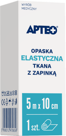 OPASKA ELASTYCZNA 5MX10CM 1 SZTUKA APTEO