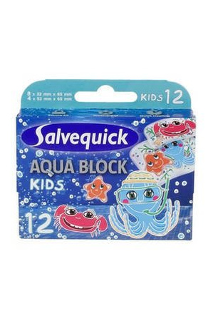 SALVEQUICK  AQUA BLOCK KIDS 12PLASTRÓW