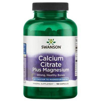 SWANSON CYTRYNIAN WAPNIA Z MAGNEZEM 150KAPSUŁEK