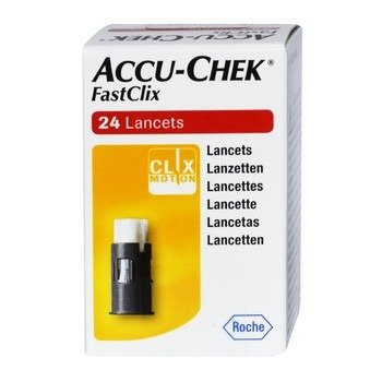 LANCETY ACCU-CHECK FASTCLIX 24 SZTUKI