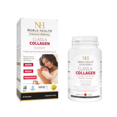 Noble Health Class A Collagen dla mamy 90 kapsułek 