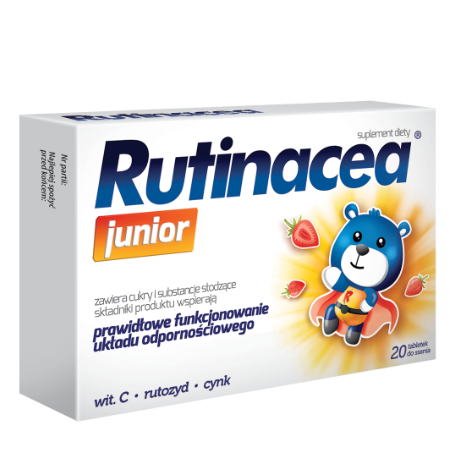 Rutinacea Junior 20 tabletek do ssania