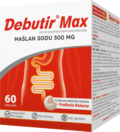 Debutir Max 60 kapsułek
