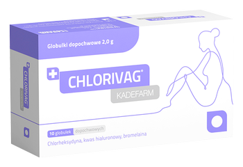 Chlorivag Kadefarm globulki dopochwowe 10 sztuk