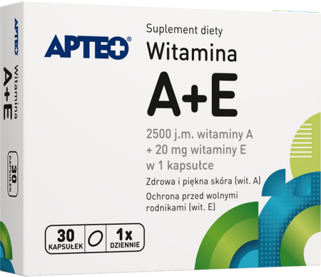 Witamina A+E (APTEO) 30 kapsułek