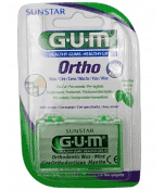 SUNSTAR GUM WOSK ORTODONTYCZNY MIĘTOWY 1SZTUKA