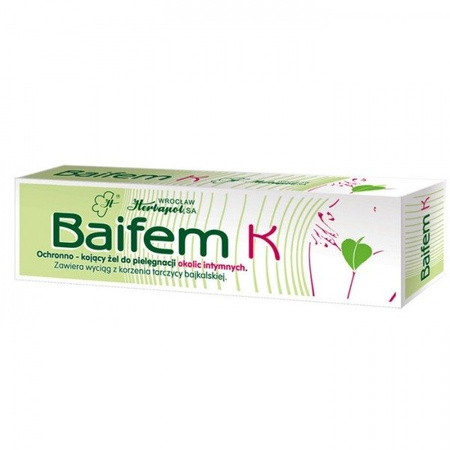 Baifem K żel ochronno-kojący do pielęgnacji okolic intymnych 40 g