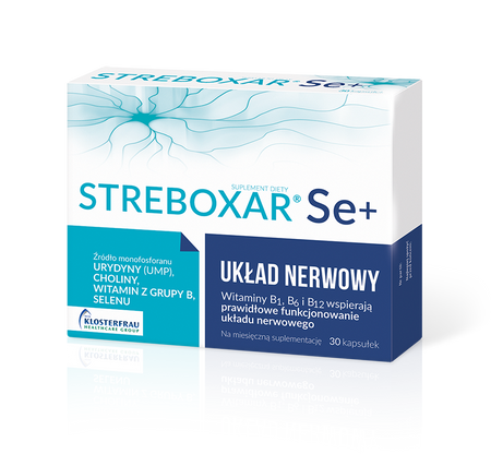 Streboxar Se+ 30 kapsułek