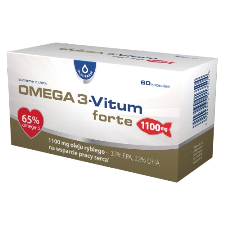 Oleofarm Omega 3-Vitum Forte 60 kapsułek