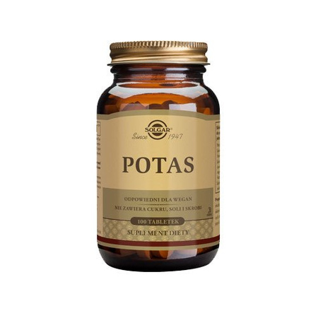 SOLGAR POTAS 100TABLETEK