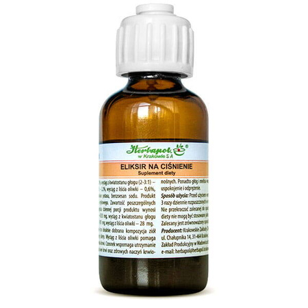ELIKSIR NA CIŚNIENIE KROPLE 35ML (HERBAPOL KRAKÓW)