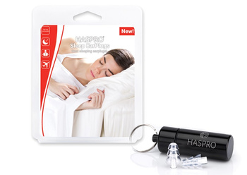 Haspro Sleep Universal, zatyczki do uszu, 2 sztuki