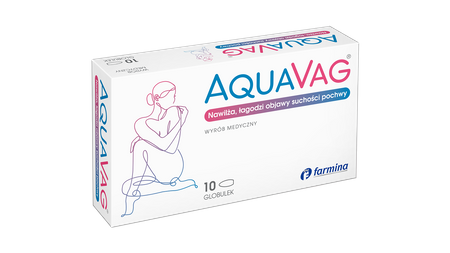 Aquavag globulki dopochwowe 10 sztuk