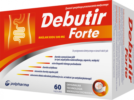 Debutir Forte 60 kapsułek 