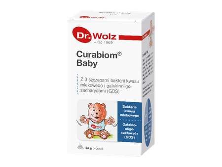 CURABIOM BABY, probiotyki, PROSZEK 54G (DR.WOLZ)