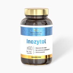 Noble Health Inozytol, mio-inozytol z czystym składem, 60 kapsułek