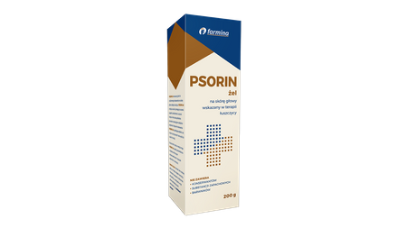 Psorin żel, łuszczyca skóry głowy, 200 g