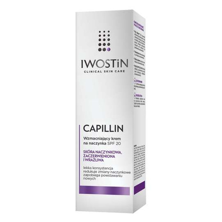 IWOSTIN CAPILLIN WZMACNIAJĄCY KREM SPF20 40ML