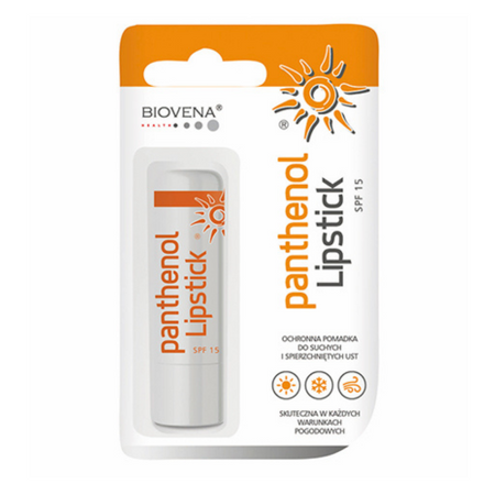 Panthenol pomadkad ust SPF 15, 1 sztuka
