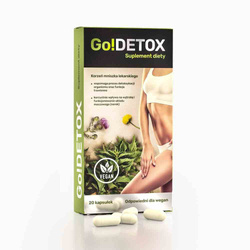 Noble Health GO! Detox 20 kapsułek, data ważności 10.25