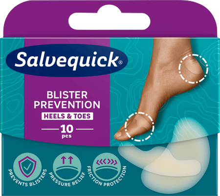 PLASTRY SALVEQUICK FOOT CARE MIX 10SZTUK