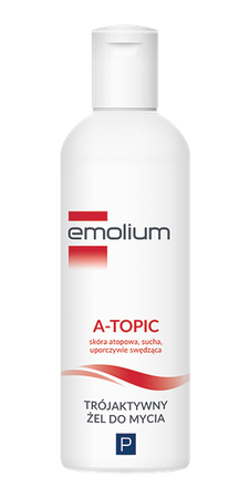 EMOLIUM A-TOPIC TRÓJAKTYWNY ŻEL DO MYCIA 200ML