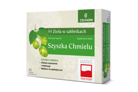 COLFARM SZYSZKA CHMIELU 30TABLETEK