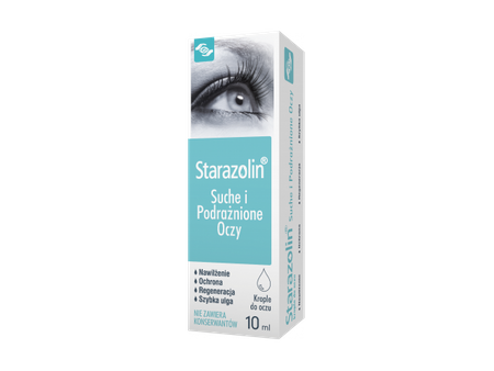 Starazolin Suche i Podrażnione Oczy, krople do oczu, 10 ml 