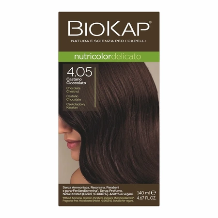Biokap Nutricolor  DELICATO, 4.05 CZEKOLADOWY-KASZTAN
