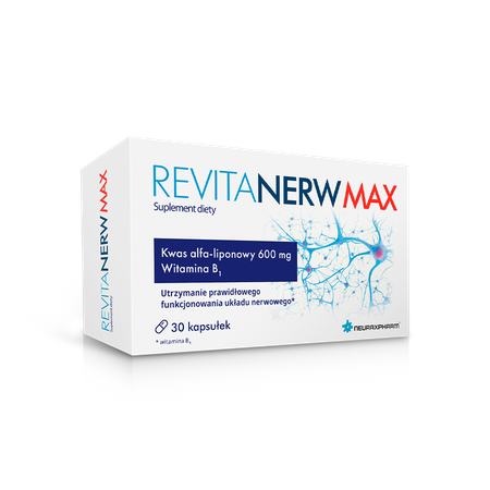 Revitanerw Max 30 kapsułek