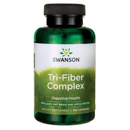 SWANSON TRI-FIBER COMPLEX 100KAPSUŁEK Z BŁONNIKIEM