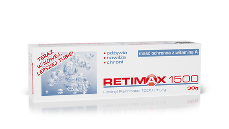 RETIMAX 1500, MAŚĆ OCHRONNA Z WITAMINĄ A 30G