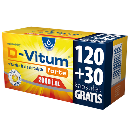 D-VITUM FORTE 2000J.M.150KAPSUŁEK