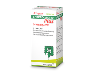 ENTEROLACTIS Plus, probiotyk, 30KAPSUŁEK