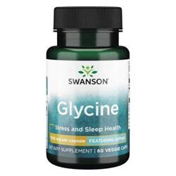 SWANSON AJIPURE GLICYNA 500MG 60KAPSUŁEK