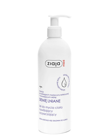 ZIAJA MED SIEMIĘ LNIANE ŻEL DO MYCIA CIAŁA 400ML