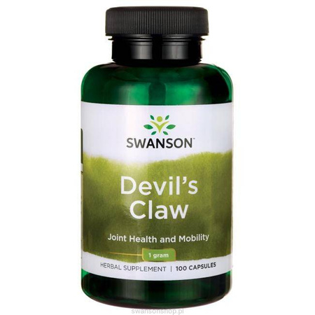 SWANSON DEVIL'S CLAW 500MG 100KAPSUŁEK